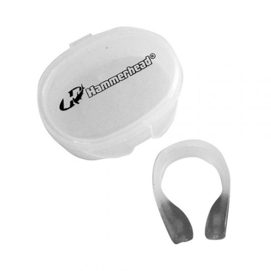 PRESILHA NASAL HAMMERHEAD NOSE CLIP - TRANSPARENTE / PRETO